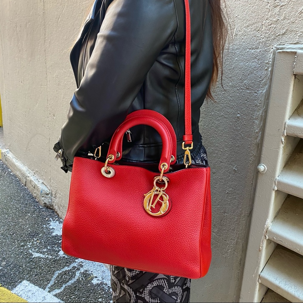 SALE! DIOR MEDIUM CALFSKIN DIORISSIMO BAG